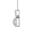 thumbnail image 2 of 1/4 Carat Diamond Solitaire Pendant Necklace in 14K White Gold, 2 of 4