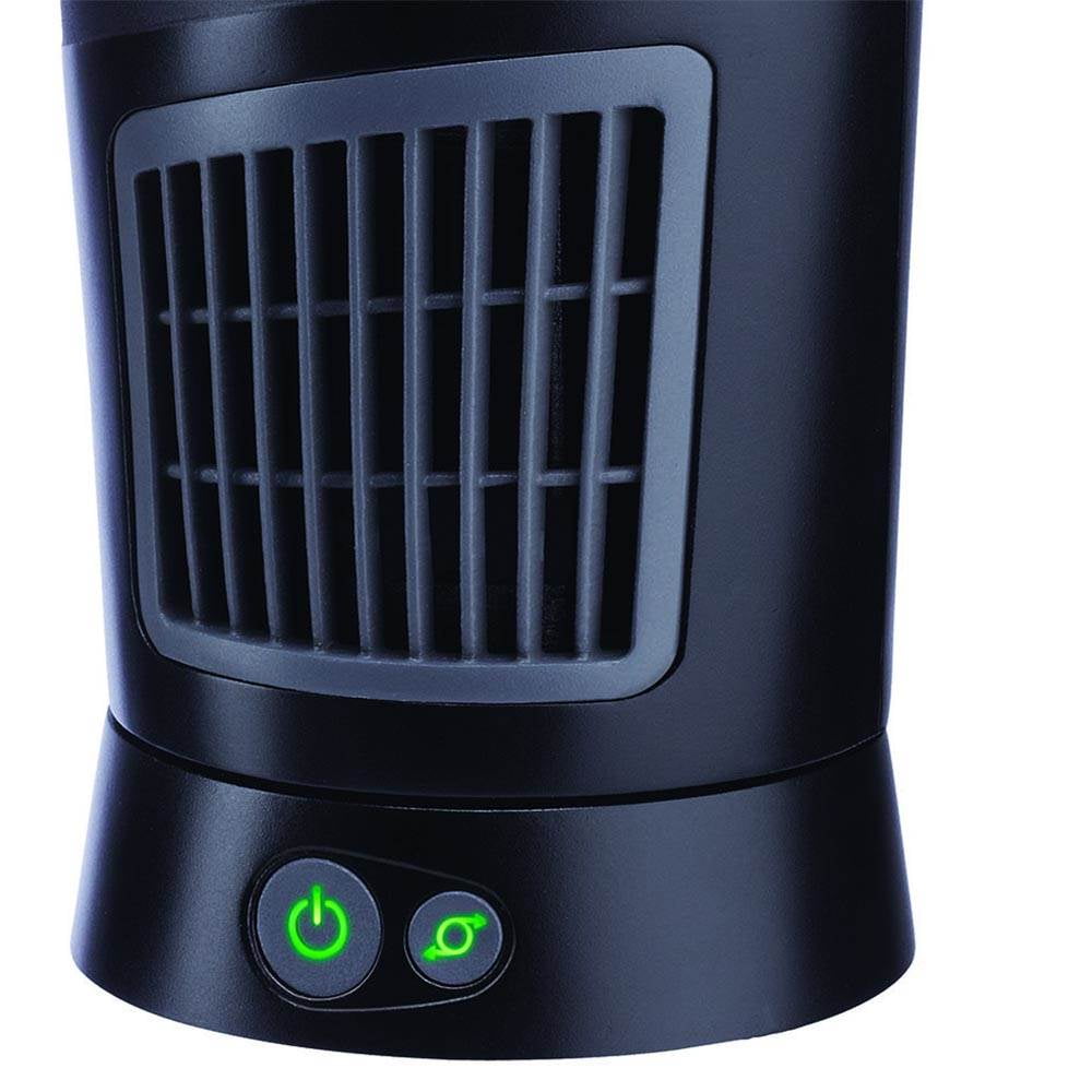 Lasko Twist Top Slim Compact 12" Portable Oscillating Desk Tower Fan (3