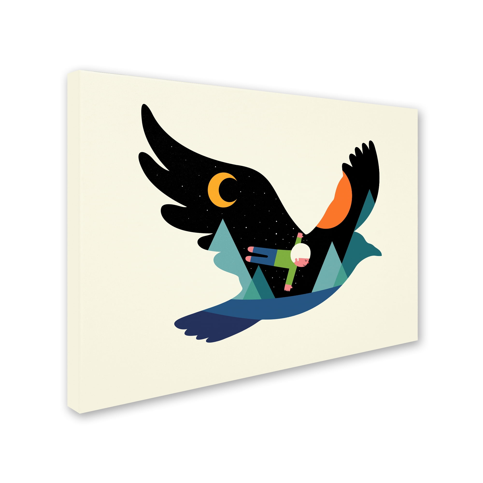 Trademark Fine Art 'I Believe I Can Fly' Canvas Art by Andy Westface