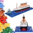 thumbnail image 3 of Juego de bloques de construcción OneNext RMS Titanic 548 piezas para niños y adultos, 3 of 7