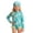 z12-Green, variant on CAIXIA Girls Swimsuit Teen Girl One Piece Adjustable Straps Bathing Suits for Girls Tropical Print Cut Out Ruched Girls Swimsuit Size 7 Sparkly Girls Swimwear,8-9 Years