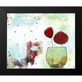 thumbnail image 2 of Ogren, Sarah 18x15 Black Modern Framed Museum Art Print Titled - Red Flowers, 2 of 5