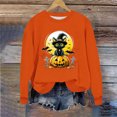 thumbnail image 4 of Heisall Womens Sweatshirts Long Sleeve Round Neck Loose Casual Halloween Print No Hood Autumn Winter 2025 New Arrival Fashion Sweatshirts, 4 of 6