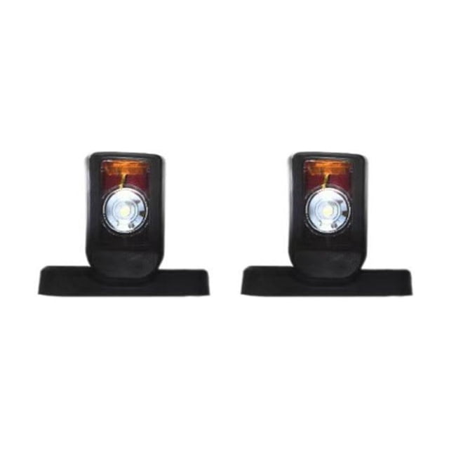 Side Marker Light 12-24V Trailer Truck Lorry Rear Tail Outline Lamp LED
