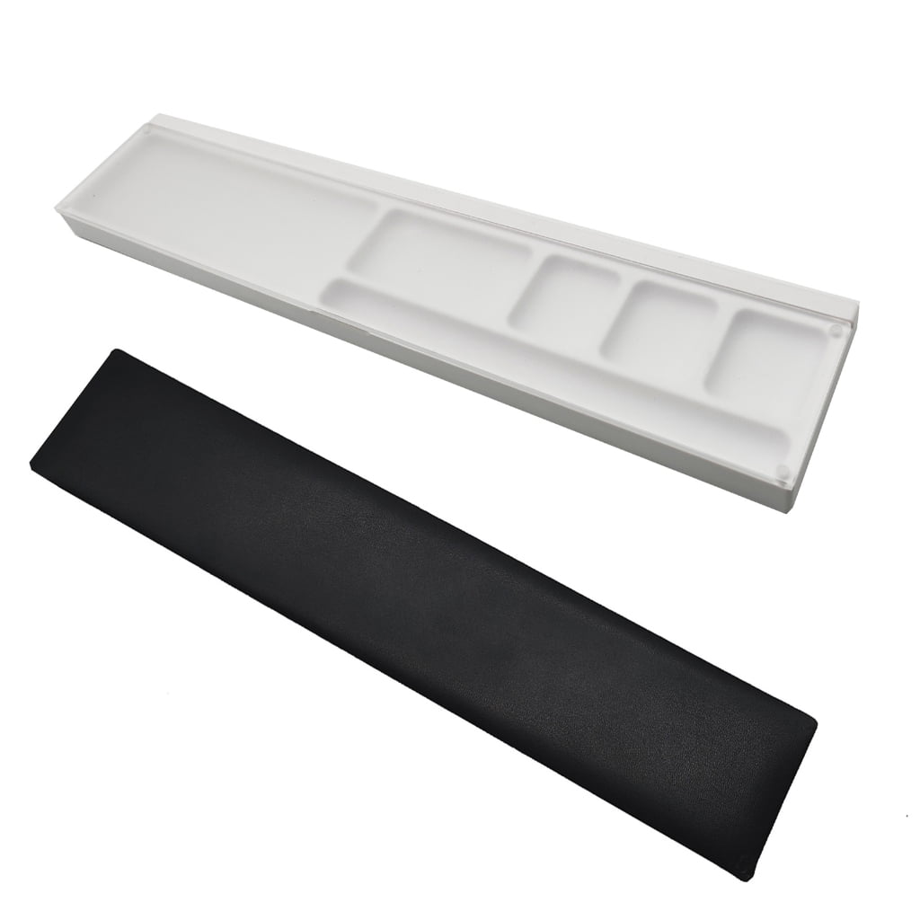 Keyboard keyboard Wrist Rest Pad With Storage Case Deep Protective Wrist Clear Frosted Cover Office Small Item Storage