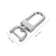 thumbnail image 2 of CATIEBYE 2pcs Metal Swivel Snap Hook for DIY Projects Replacement Lobster Claw Clasp for Outdoor Use, 2 of 7
