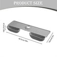 thumbnail image 3 of Noothes Drain Rack，Dish Rack Silicone Faucet Guard Mat Faucet Water Catcher Mat Silicone Mat Tray Drying Mat Dish Sponge Holder Home Kitchen Accessory Gadgets Organize, 3 of 6