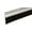 Black, variant on Randall Manufacturing 4 ft Clear Anodized Aluminum Brush Door Sweep Black 2 in Brush Screw Mount