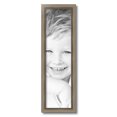 thumbnail image 2 of ArtToFrames 7" x 26" Regency Silver Picture Frame, 7x26 inch Silver Wood Poster Frame (WOM-5023),  Pack, 2 of 7
