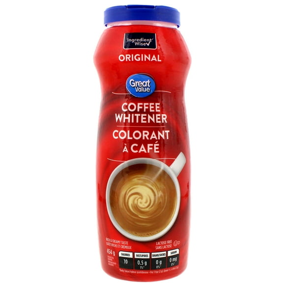 Great Value Coffee Whitener, 454 g