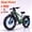 Green, variant on Peak 8000W Dual Motor Bike for Adults, 52V 30Ah Max 45MPH & 100 Miles Range, 26" Fat Tire Full Suspension for All Terrain 400lbs Capacity UL2849