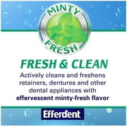 Efferdent Plus Mint Denture Cleanser Tablets 90 ea (Pack of 3)