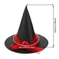 thumbnail image 3 of WUXIAN Baby Girls Sun Hats Star Kids Witch Hat Girls Lace Witch's hat For Kids Youth Teens Decorations Cap,Hot Pink,One Size, 3 of 4
