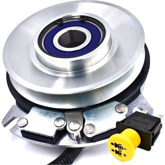 HD Switch TCA12522 BigBearing & HiTorq 205ftlb Upgrade Blade Clutch & 10A PTO Switch LVA21437 fits John Deere M653 M655 M665 737 757 777 797 Mowers with Warner 5218-91 & 5218-303 5218-307 ONLY