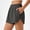Gray, variant on Women Solid Half Pants with Pockets Classic Style Casual Sport Wear for Summer