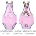 thumbnail image 5 of Perras Bragas Correa para perros Pantalones fisiológicos Bragas de menstruación sanitaria (Rosa claro S) Likrtyny Libre de BPA, 5 of 5
