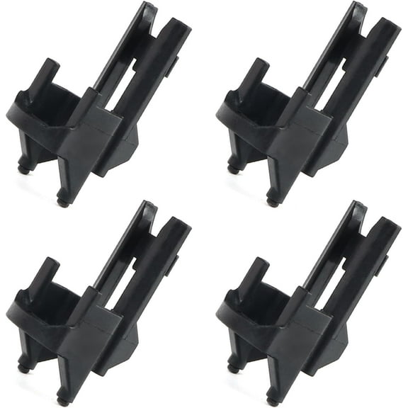 4PCS Vinyl Siding Adapter Tip for Dewalt Roofing Gun, Compatible with Dewalt Roofing Nailer Cordless 20v DCN45RNB, DCN45RND1, DCN45RN Tip Replacement Vinyl Trim Adaptor (A A style）