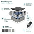 Wave Garda 4 Person EcoFoam Round Hot Tub EnergySave Bundle with 70