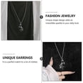 thumbnail image 4 of Here's a refined and friendly product description for your **3 Pcs Skeleton Pendant Jewelry Set**:\n\n \n\n✨ **3 Piece Skeleton Jewelry Set for Women** ✨, 4 of 5