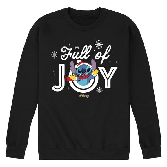 Lilo & Stitch - Full Of Joy - Men's Crew Neck Fleece Pullover