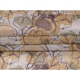 thumbnail image 5 of oneOone Velvet Brown Fabric Abstract Line Drawing Floral Sewing Craft Projects Fabric Prints By Yard 58 Inch Wide, 5 of 5