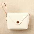 thumbnail image 2 of Cartera Corta Simple Para Mujer Con Correa De Mano Cartera Pequeña De Color Monedero Con Llave ANGGREK YR32422, 2 of 8