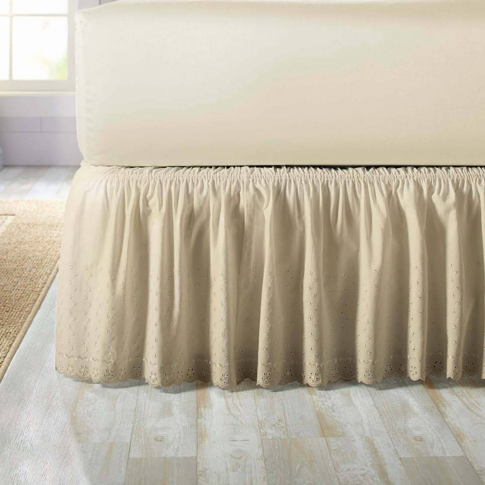 Better Homes & Gardens Eyelet Adjustable Bed Skirt, 1 Each