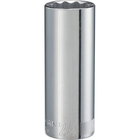 UPC: 0885911588508 | CRAFTSMAN Socket  Metric  1/2-Inch Drive  24mm  12-Point (CMMT12086)