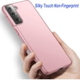 thumbnail image 2 of Case for Samsung Galaxy S21 Phone Case Protective Slim [Defend from Scratch/Slip/Drop/Fingerprint] Matte PC Hard Minimalistic Phone Cover for Samsung Galaxy S21-Pink, 2 of 6