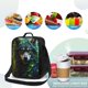 thumbnail image 4 of Fotbe Realistic Style Colorful Wolf A Lonchera Bolsa de Almuerzo para Hombres y Mujeres, Lonchera de Gran Capacidad, Bolsa de Almuerzo Reutilizable, Bolsa Térmica Aislante, 4 of 7