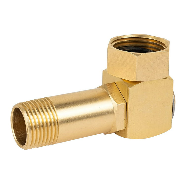 NEW Garden Hose Adapter Brass Replacement Part Swivel Hose Reel-Parts  Fittings