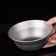 thumbnail image 4 of Camping Titanium Tableware Plate Bowl Dish Outdoor Tableware Ultralight Cookware, 4 of 10