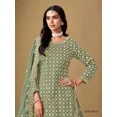 thumbnail image 3 of Custom Made New Indian Pakistani Top Lehenga With Dupatta Designer Bollywood Wedding Kurta, 3 of 5