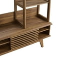 thumbnail image 6 of Modway Render TV Stand Entertainment Center in Walnut, 6 of 8