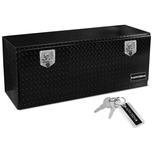 ARKSEN 48" Aluminum Diamond Plate Tool Box With THandle Latch Pickup