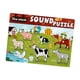 thumbnail image 4 of Juguete de madera con sonido para enseñar, divertido juguete de educación temprana, rompecabezas para niños pequeños de 2 a 3 años. animal, 4 of 9