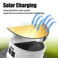 Rechargeable Camping Lamp, Solar Lantern Flashlight for Hurricane