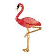 thumbnail image 2 of Red Enamel Flamingo Bird Brooches Pin Breastpin Women Animal Scarf Dress Jewelry, 2 of 5