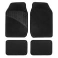 thumbnail image 2 of FH Group Color-Trimmed Liners Non-Slip Car Floor Mats with Rubber Heel Pad - Full Set, 2 of 8