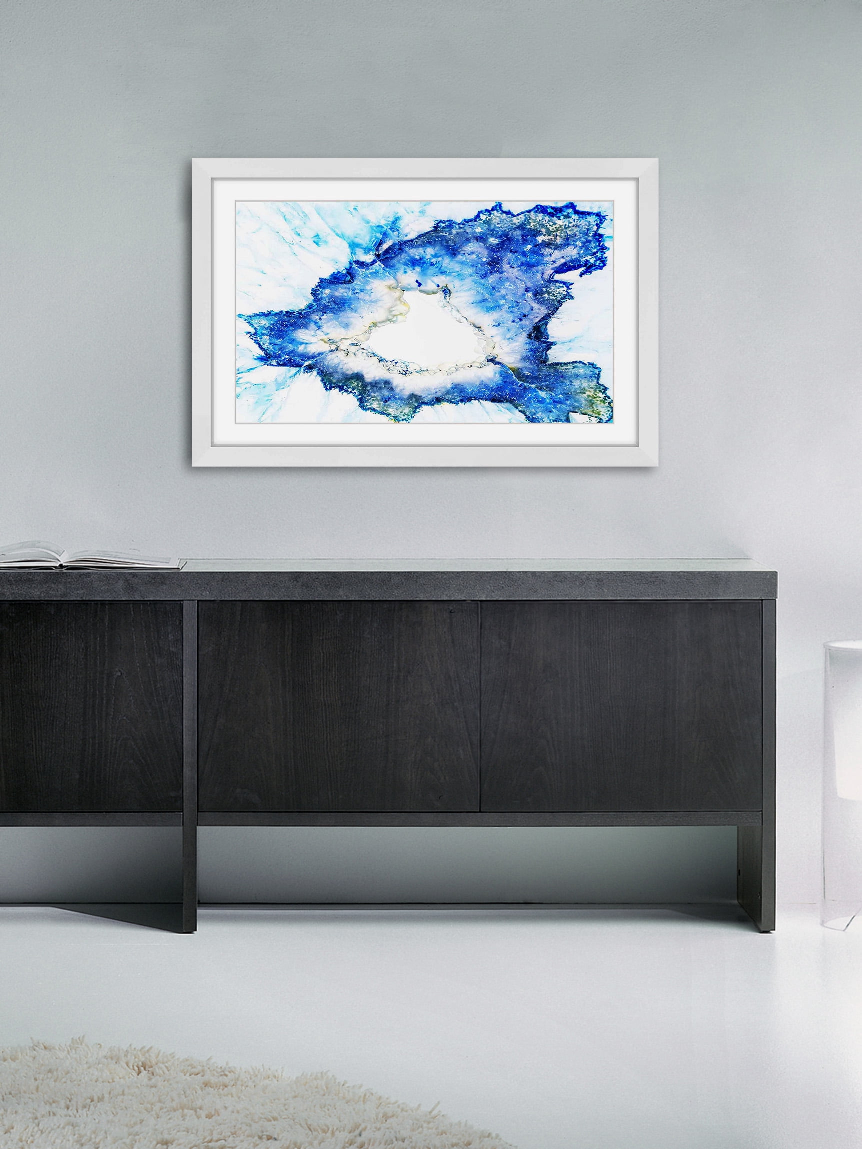 "Azure" Framed Painting Print