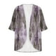thumbnail image 5 of Cárdigan de manga larga para mujer, estampado, informal, blusa, abrigo, 5 of 5