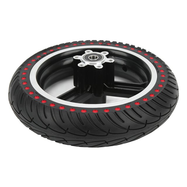 Electric Scooter Tire Hub Set, Front Wheel Flexible Adjustment For Maintenance Red