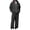 Black, variant on Voska Mens Sweatsuit 2 Piece Sets Zip Up Hoodie And Wide Leg Sweatpants Baggy Waffle Track Suits Athletic Sweat Set Beige L