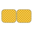 thumbnail image 7 of Windshield Sun Shade, Burger Yellow Foldable Car Sun Shade Windshield for Front, 2 Pieces, 7 of 7