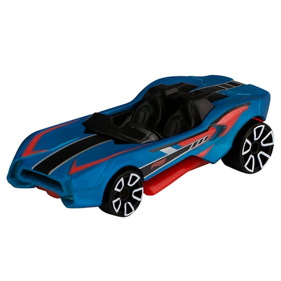 Replacement Part for Hot-Wheels 2021 Advent Calendar Vehicle Playset - GTD78 ~ Replacement Teal and Orange Die-Cast Race Car ~ Carbonic