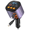 thumbnail image 1 of Cargador de coche retráctil MQOUNY 5 en 1 Fast 90 W con Bluetooth 5.3, 1 of 7