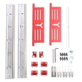 thumbnail image 2 of Woodworking Router Sliding Plate, Aluminum Alloy Erosion Resistant Router Milling Groove Holder  for Flatten and Finish Plywood, 2 of 7