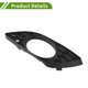 thumbnail image 4 of Cubierta de luz antiniebla de parrilla negra duradera para Mercedes Benz R350 2006-2010, frontal izquierdo, parachoques inferior, 1 pieza, 4 of 7