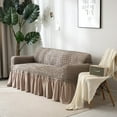 thumbnail image 3 of CNKOO Housse de Canapé Jacquard 2 Places Extensible Protecteur de Meubles Durable avec Jupe Lavable en Machine, 3 of 10