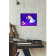 thumbnail image 2 of Epic Graffiti 'Alice's and the Rabbit' by Sai Tamiya, Canvas Wall Art, 16"x12", 2 of 2